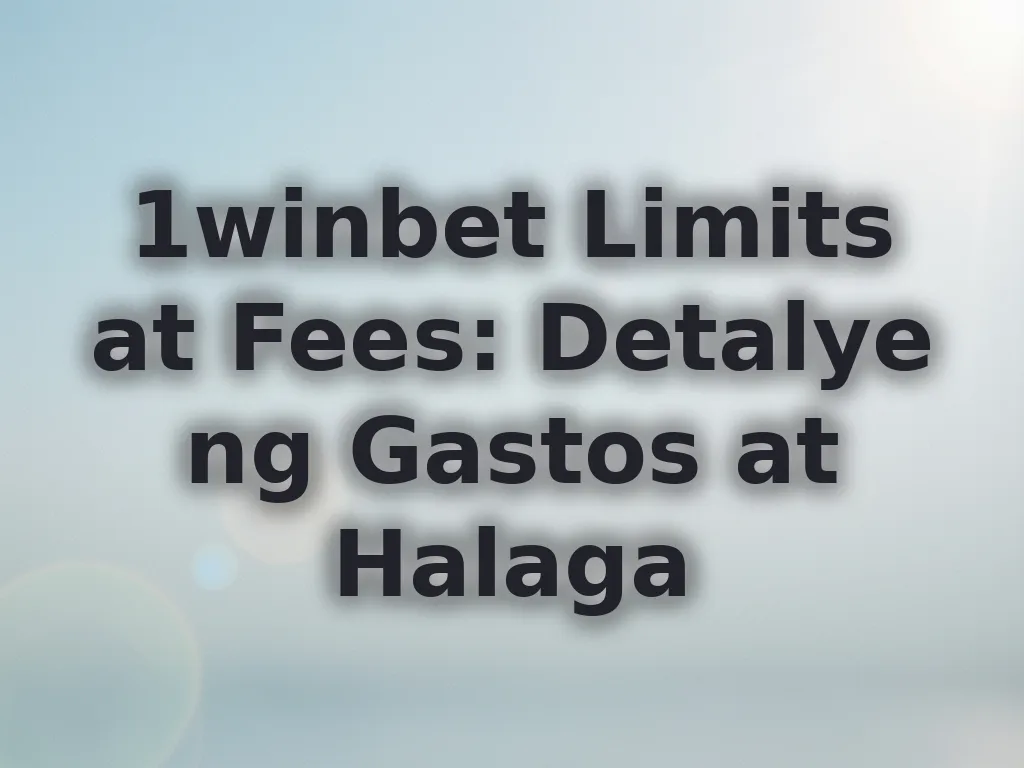 Payment limits info